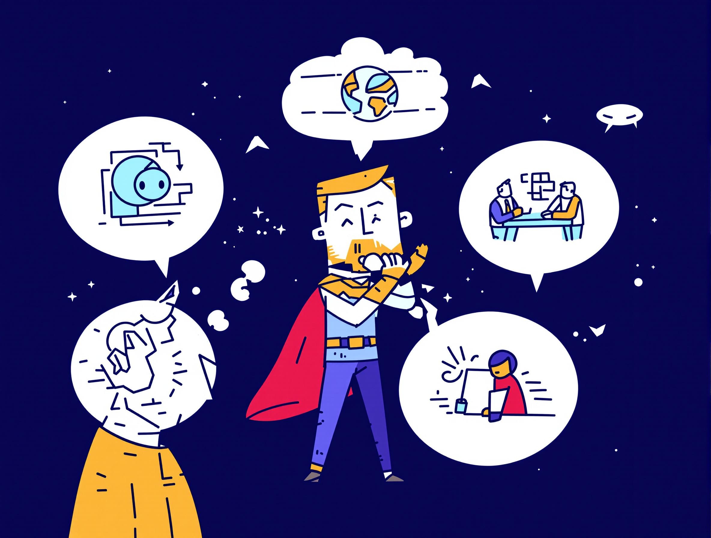 Ilustração Cérebro Ativo